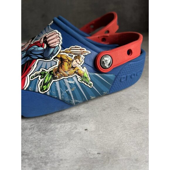 Crocs Justice League Size C 13 Light Up Clogs - Picture 9 of 16